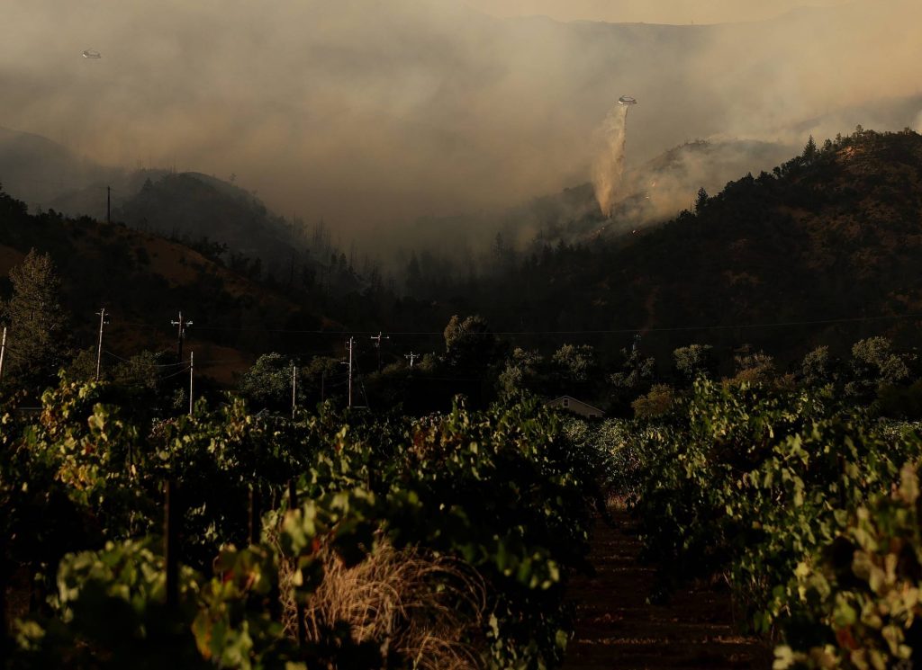 Pickett Fire Napa County