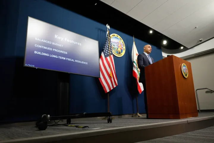 Newsom budget revenue gain